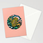 Taurus Crystal Stationery Card Gallery Image 2