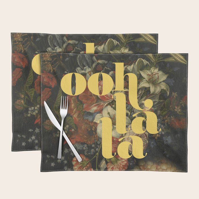 Ooh la la  Placemat Gallery Image 1