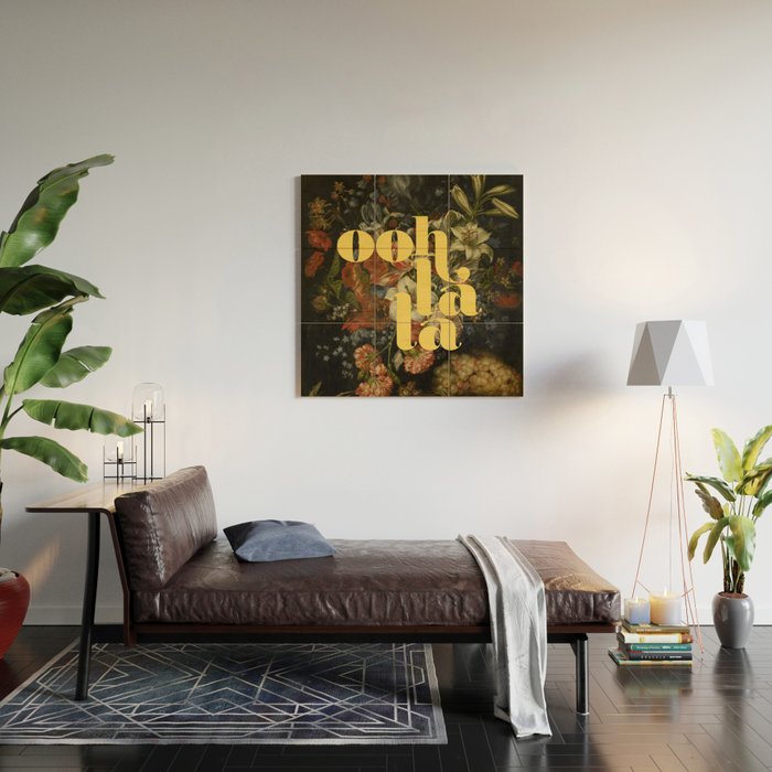 Ooh la la  Wood Wall Art Gallery Image 2