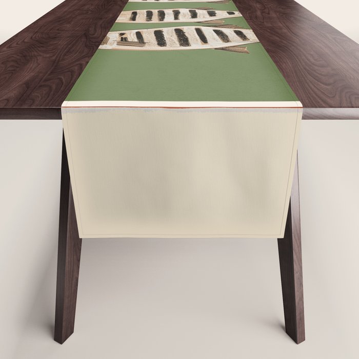 Abstract Fish Study II Table Runner Gallery Image 1