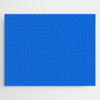 Maximal Blue Solid Color Jigsaw Puzzle Gallery Image 1