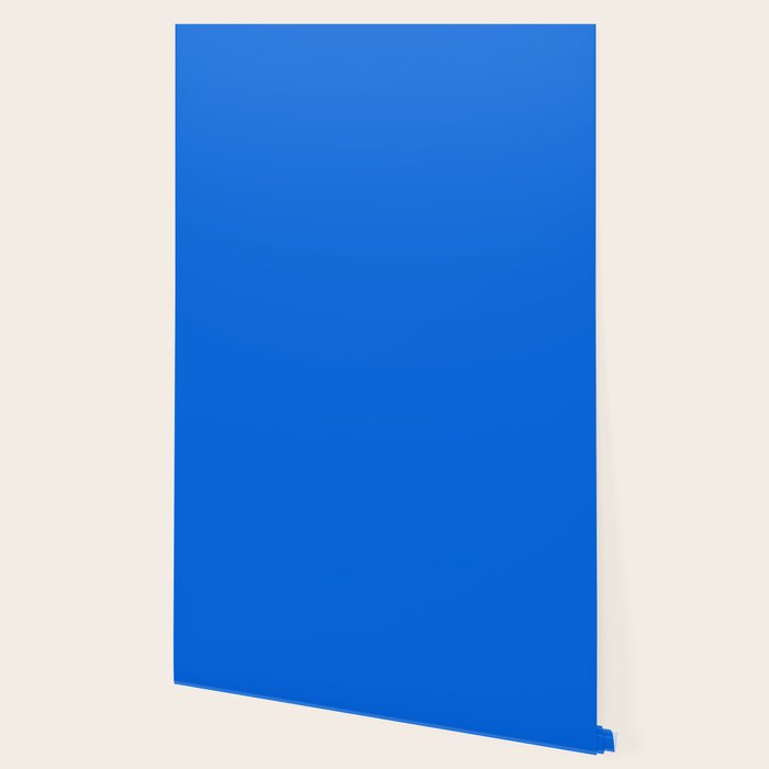 Maximal Blue Solid Color Wallpaper Gallery Image 2