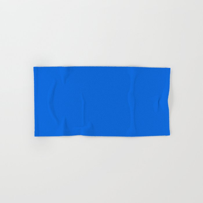 Maximal Blue Solid Color Bath Towel Gallery Image 1