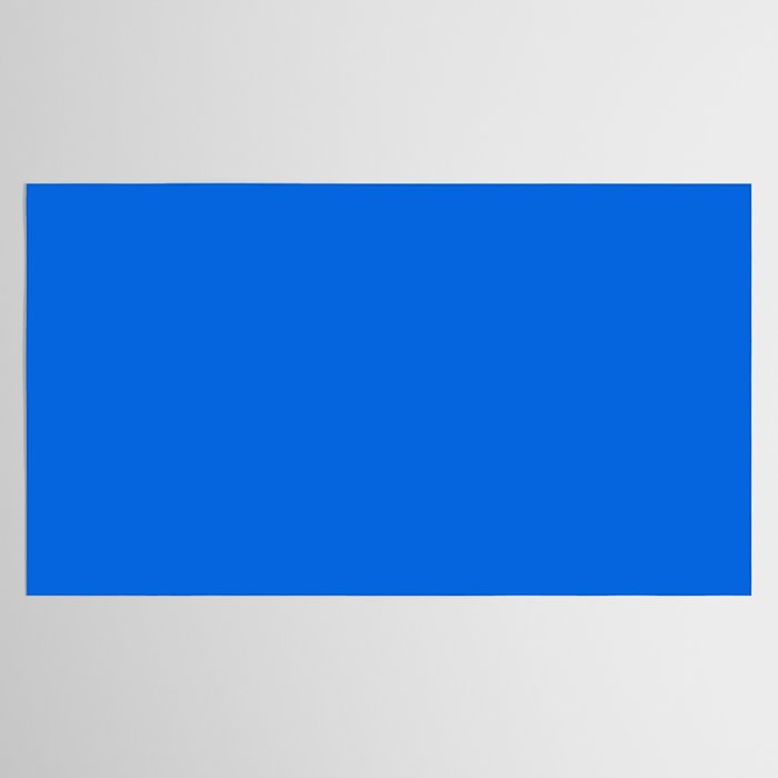 Maximal Blue Solid Color Tablecloth Gallery Image 2