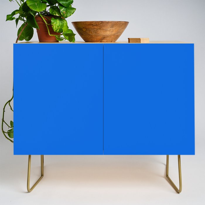 Maximal Blue Solid Color Credenza Gallery Image 1