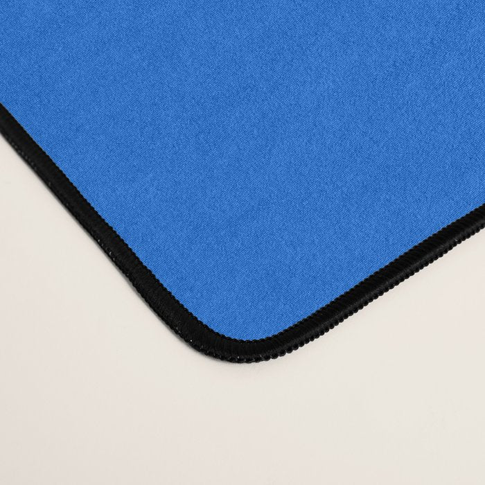 Maximal Blue Solid Color Desk Mat Gallery Image 4