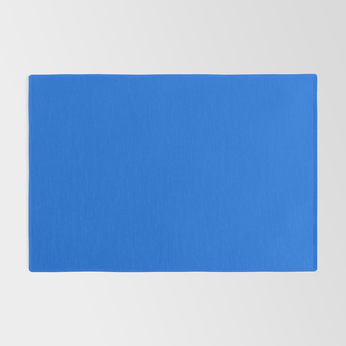 Maximal Blue Solid Color Rug Gallery Image 2