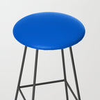 Maximal Blue Solid Color Stool Gallery Image 2