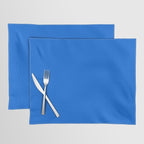 Maximal Blue Solid Color Placemat Gallery Image 1