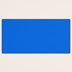 Maximal Blue Solid Color Desk Mat Gallery Image 3