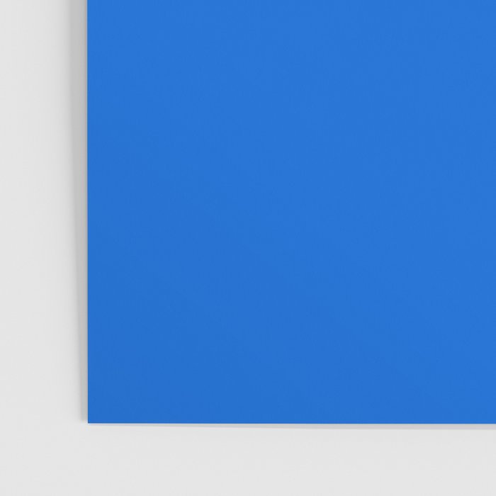 Maximal Blue Solid Color Poster Gallery Image 3