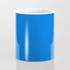 Maximal Blue Solid Color Coffee Mug Gallery Image 4