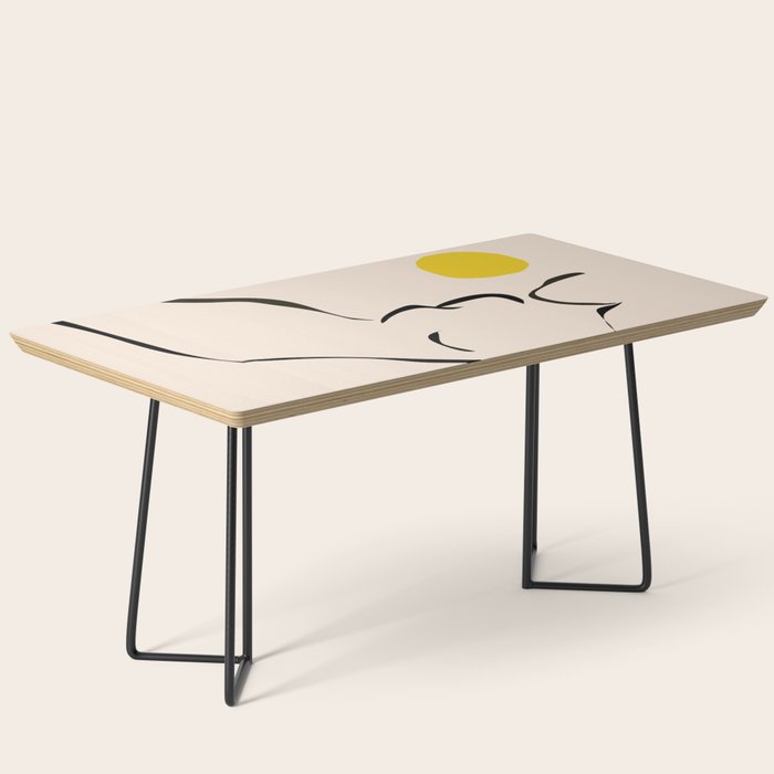 abstract minimal nude Coffee Table Gallery Image 1