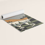 Wild Abstract Landscape 3 Yoga Mat Gallery Image 2