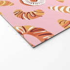 Vintage sweet bakery pastry food art pattern Welcome Mat Gallery Image 2