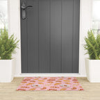 Vintage sweet bakery pastry food art pattern Welcome Mat Gallery Image 3