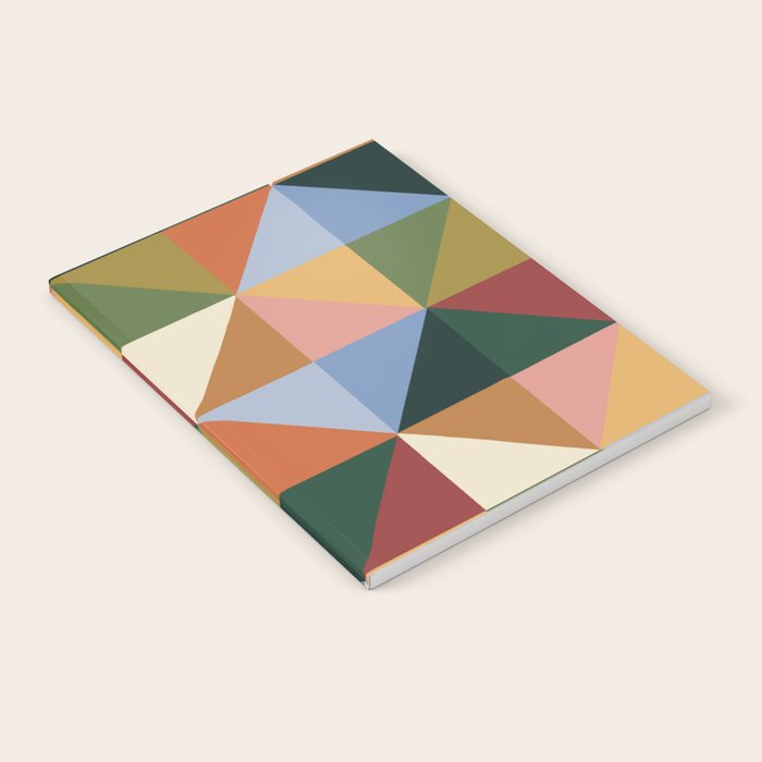 Warm triangles Notebook Gallery Image 2