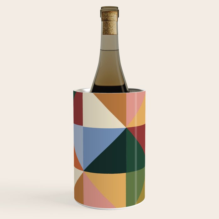 Warm triangles Wine Chiller Gallery Image 2