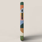 Warm triangles iPhone Case Gallery Image 2