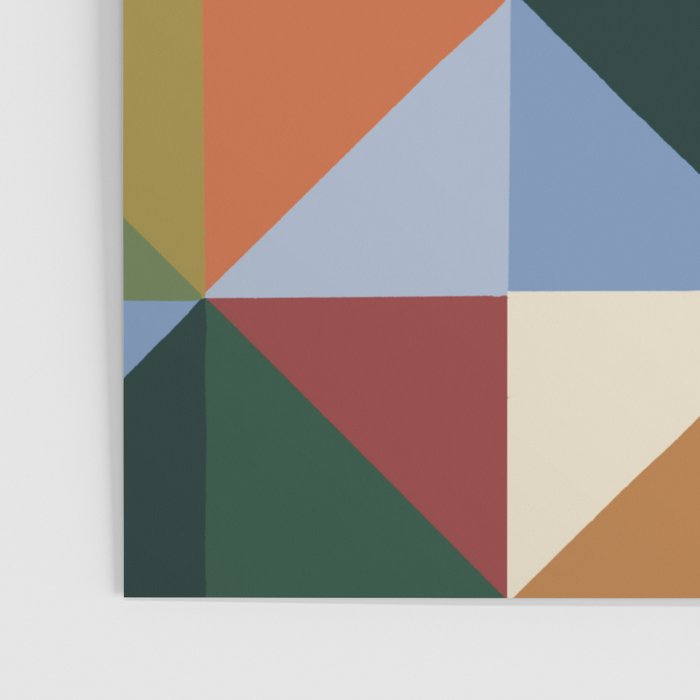 Warm triangles Poster Gallery Image 3