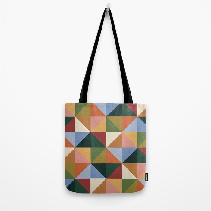 Warm triangles Tote Bag Gallery Image 2