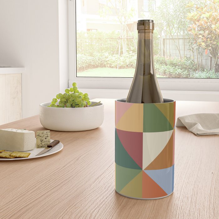 Warm triangles Wine Chiller Gallery Image 4