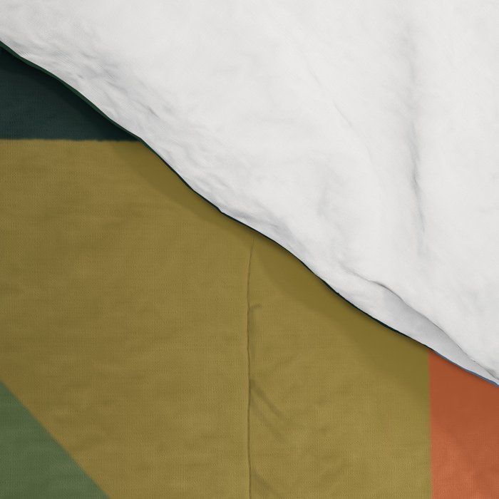 Warm triangles Comforter Gallery Image 4