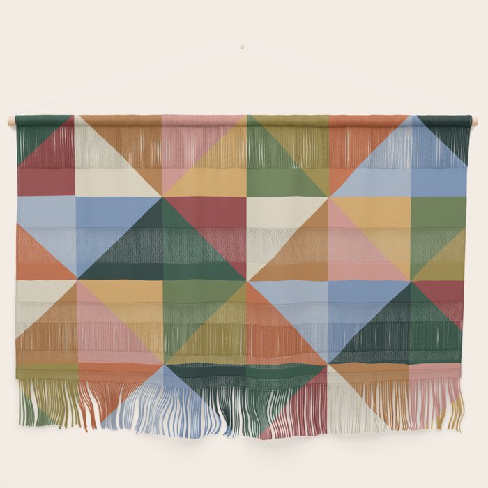 Warm triangles Wall Hanging Gallery Image 1