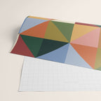 Warm triangles Wrapping Paper Gallery Image 2