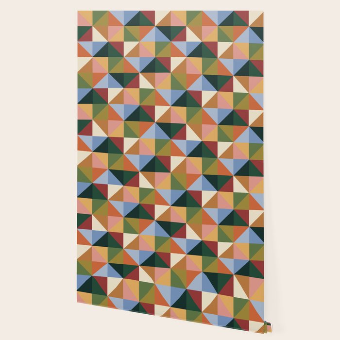 Warm triangles Wallpaper Gallery Image 2