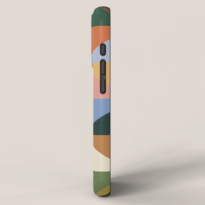 Warm triangles iPhone Case Gallery Image 2