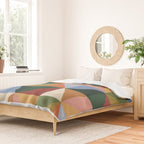 Warm triangles Duvet Cover Gallery Image 2