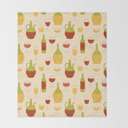 Italian Vino Throw Blanket Gallery Image 2