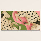 Yin and Yang Dalmatians Desk Mat Gallery Image 3