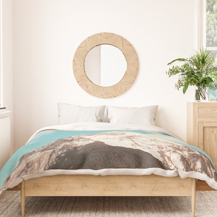 Sundae Summit II - Cherry Ice cream Mountain Peak Duvet Cover Gallery Image 3