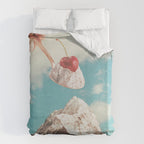 Sundae Summit II - Cherry Ice cream Mountain Peak Duvet Cover Gallery Image 6