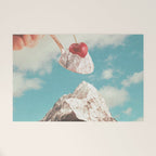 Sundae Summit II - Cherry Ice cream Mountain Peak Welcome Mat Gallery Image 1