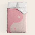 Pinkie Yin Yang Stars Comforter Gallery Image 6