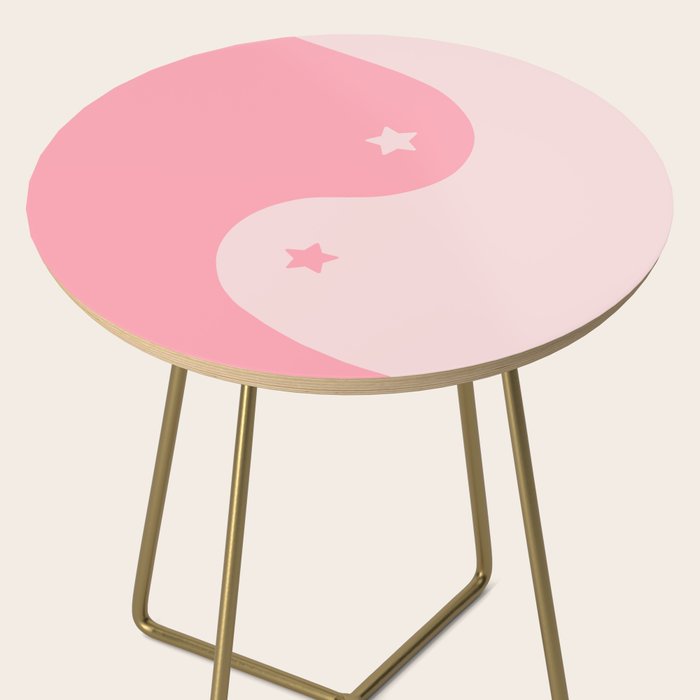 Pinkie Yin Yang Stars Side Table Gallery Image 2