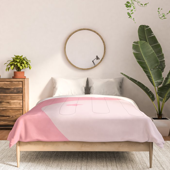 Pinkie Yin Yang Stars Comforter Gallery Image 3