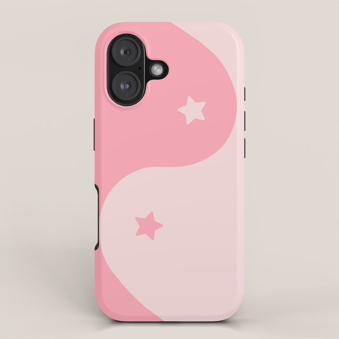 Pinkie Yin Yang Stars iPhone Case Gallery Image 1