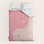 Pinkie Yin Yang Stars Duvet Cover Gallery Image 6