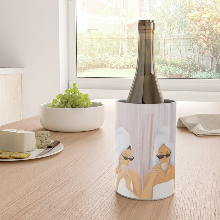 Morning with a friend Wine Chiller Gallery Image 4