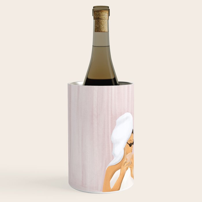 Morning with a friend Wine Chiller Gallery Image 2