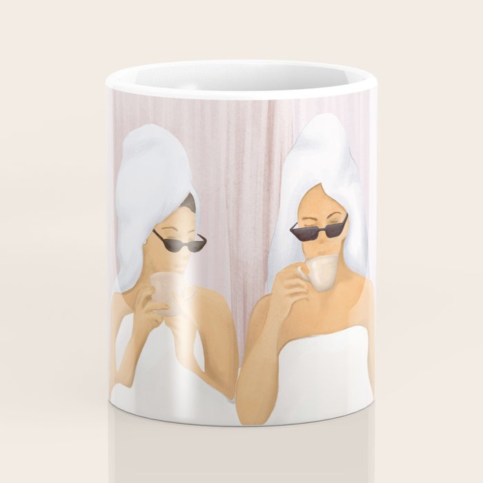 Morning with a friend Coffee Mug Gallery Image 4