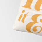 Take it Easy (Yellow Palette) Pillow Sham Gallery Image 4