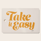 Take it Easy (Yellow Palette) Cutting Board Gallery Image 1
