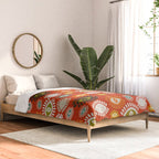eyes pattern earthy fall Comforter Gallery Image 2