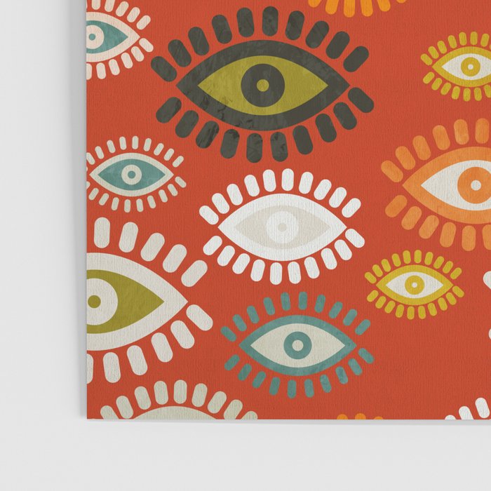 eyes pattern earthy fall Poster Gallery Image 3