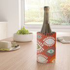eyes pattern earthy fall Wine Chiller Gallery Image 4